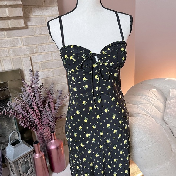 REALISATION PAR Iris Silk Dress - Florence Floral Print - Picture 3 of 15